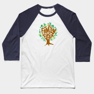 FAMILY TREE Baseball T-Shirt